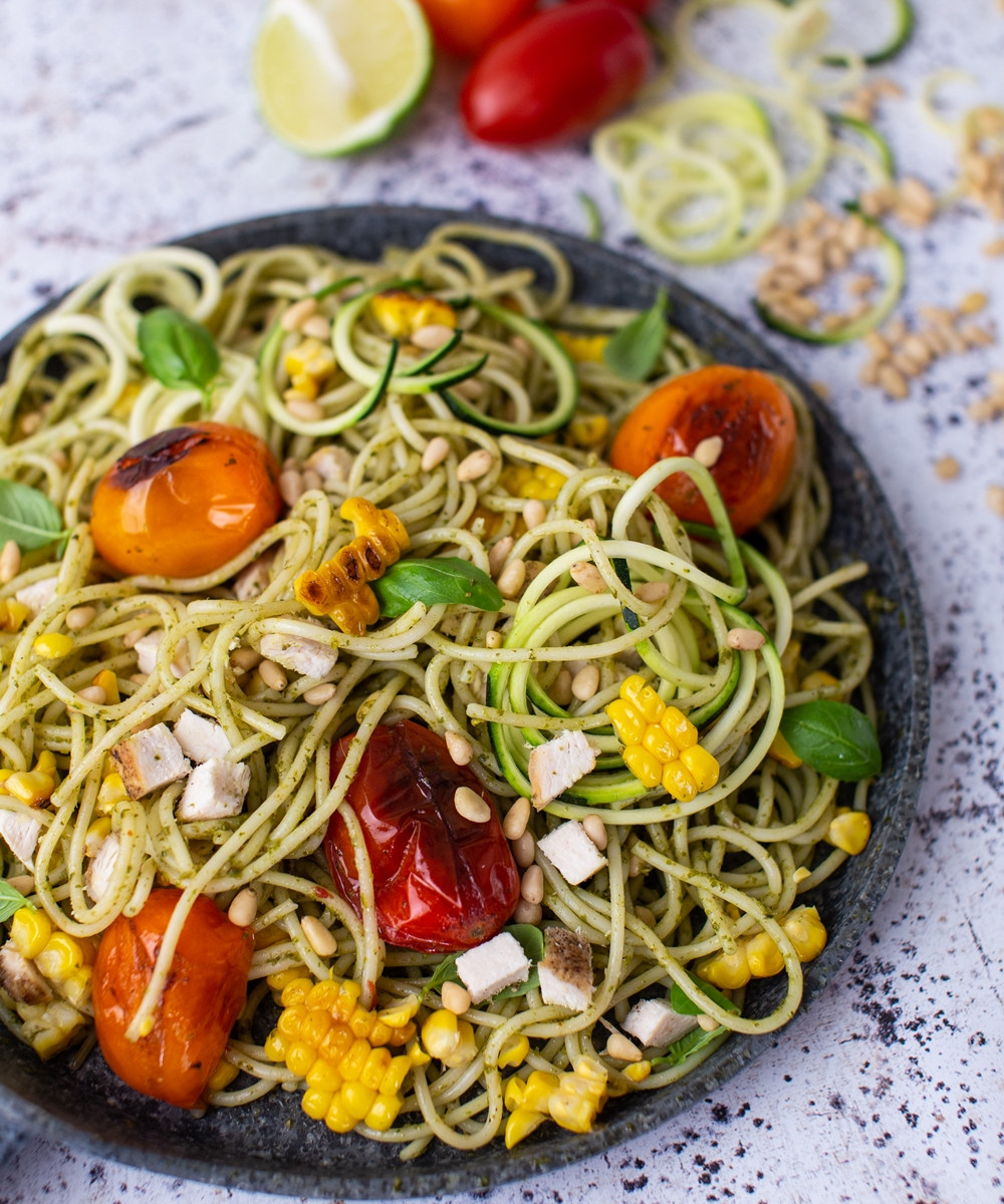 NYÁRI PESTOS SPAGETTI