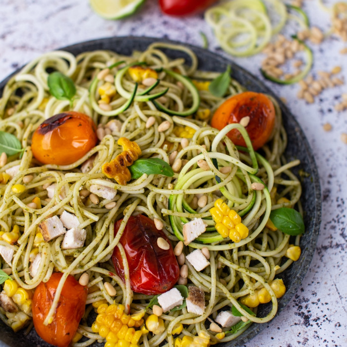 NYÁRI PESTOS SPAGETTI